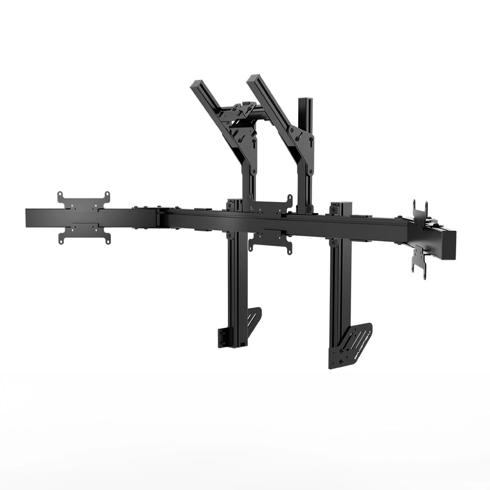 SIMGASM | Apex  Integrated quad monitor stand Vesa 75/200