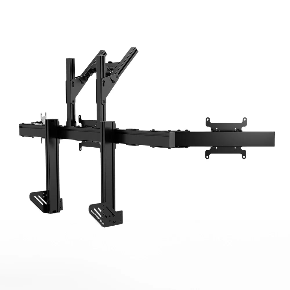 SIMGASM | Apex  Integrated quad monitor stand Vesa 75/200