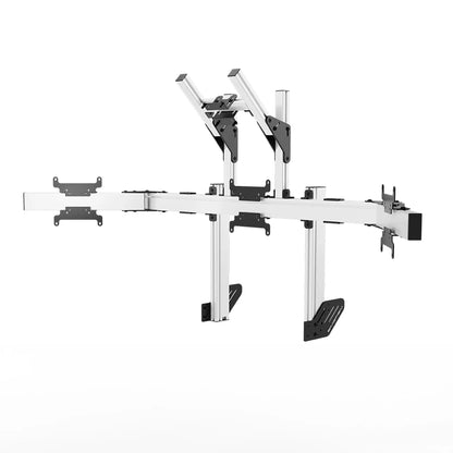SIMGASM | Apex  Integrated quad monitor stand Vesa 75/200