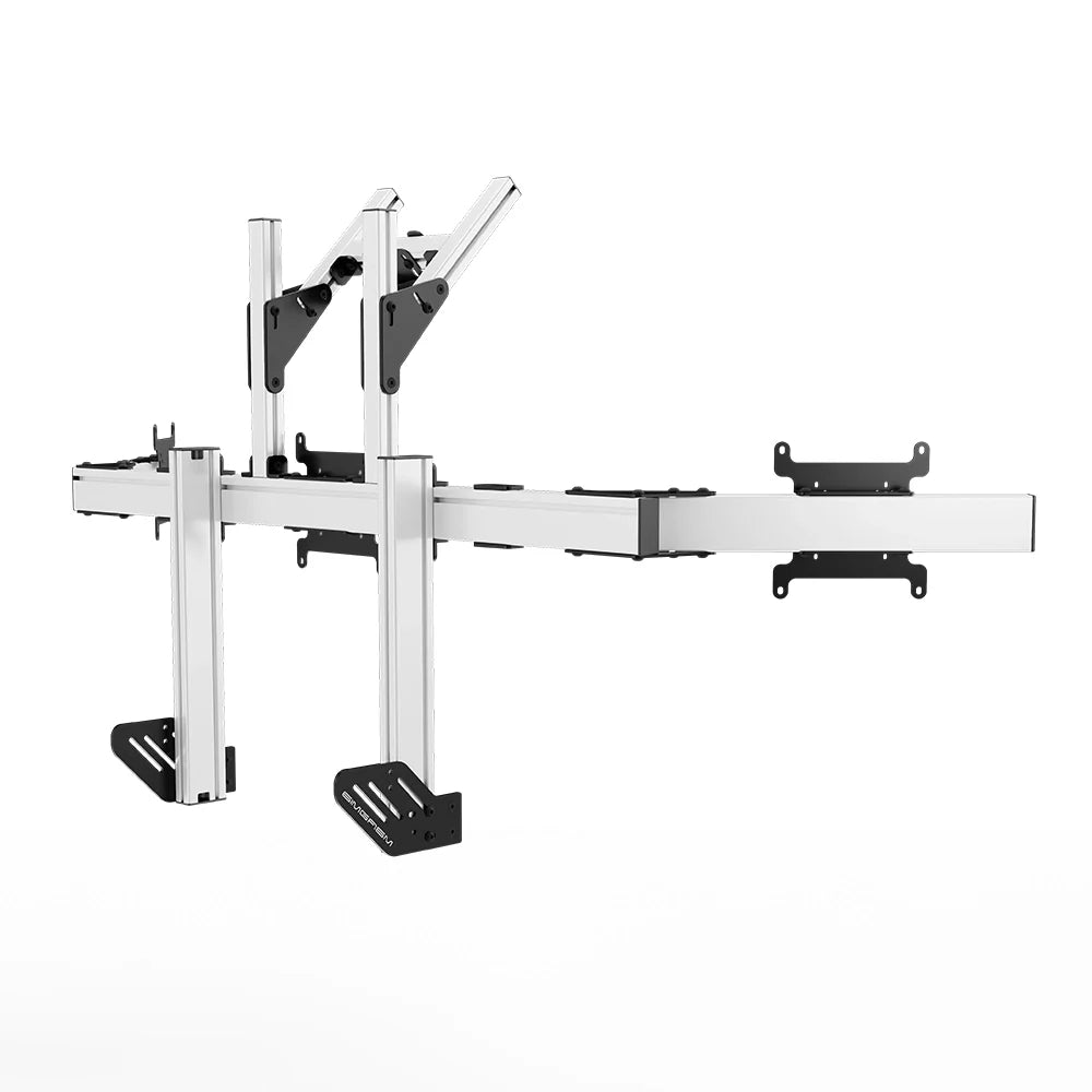 SIMGASM | Apex  Integrated quad monitor stand Vesa 75/200