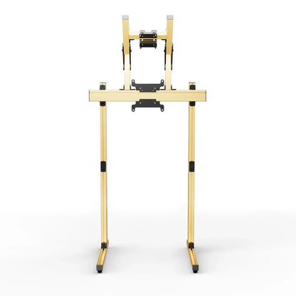 SIMGASM | Apex Free Standing Double Monitor Stand VESA 75/200 - Gold