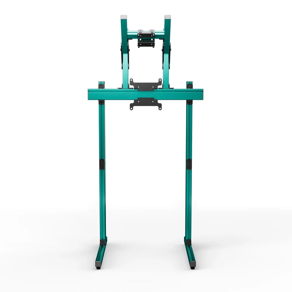 SIMGASM | Apex Free Standing Double Monitor Stand VESA 75/200 - Green