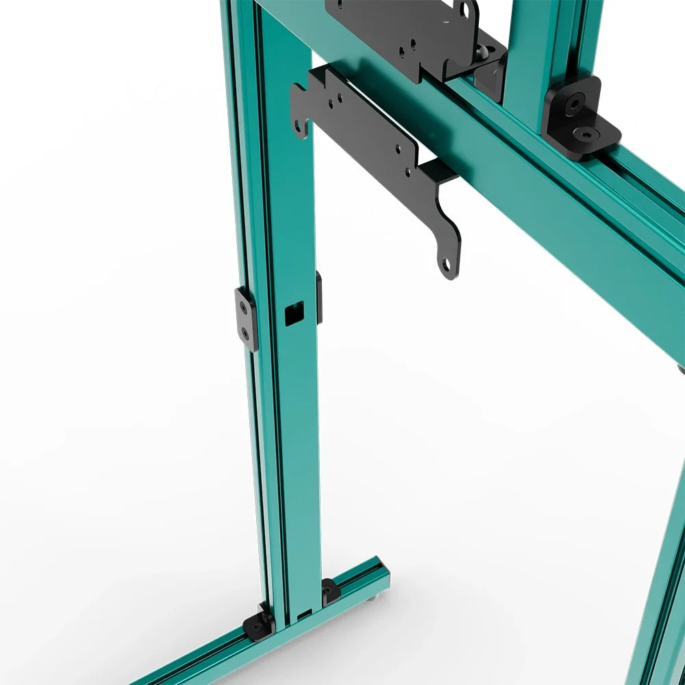 SIMGASM | Apex Free Standing Double Monitor Stand VESA 75/200 - Green