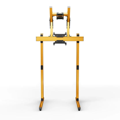 SIMGASM | Apex Free Standing Double Monitor Stand VESA 75/200 - Orange
