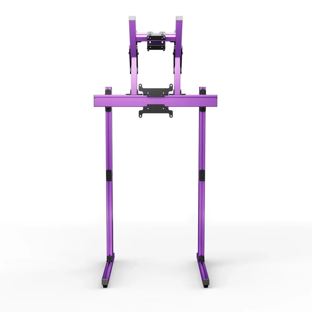 SIMGASM | Apex Free Standing Double Monitor Stand VESA 75/200 - Purple