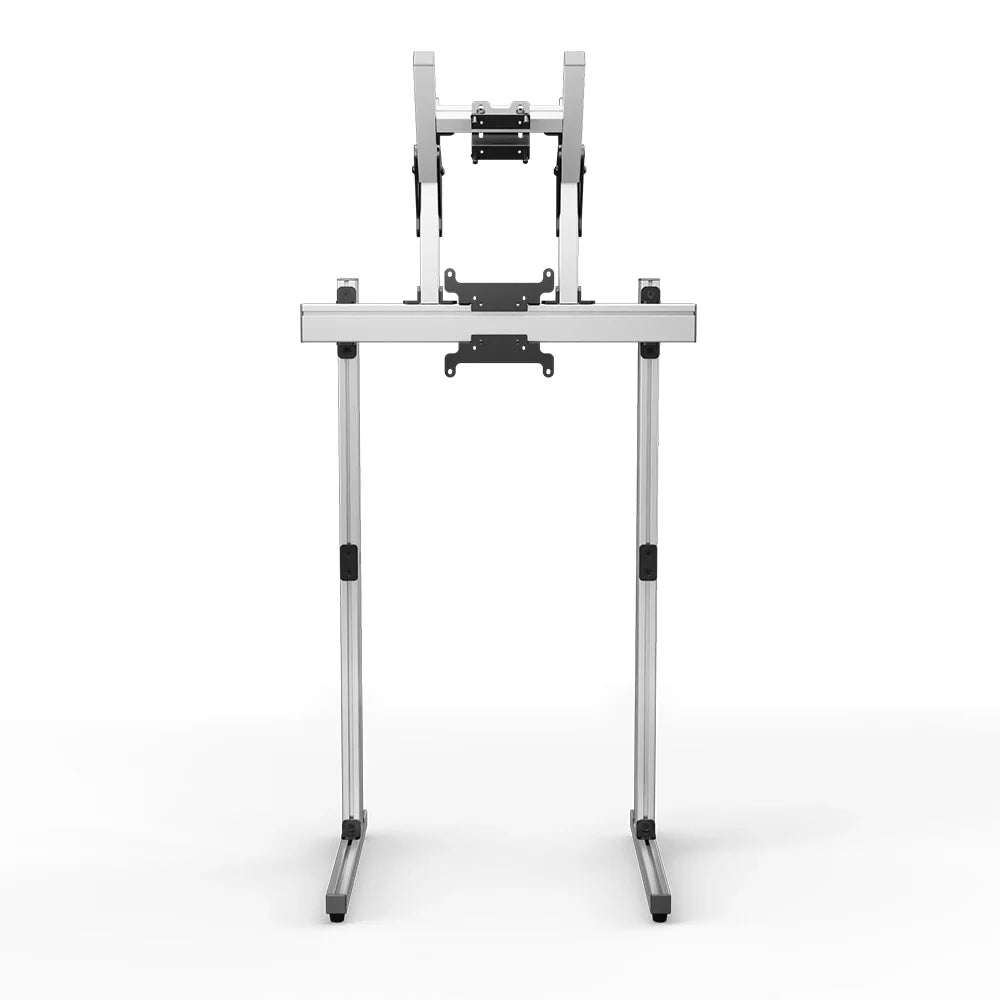 SIMGASM | Apex Free Standing Double Monitor Stand VESA 75/200 - Silver