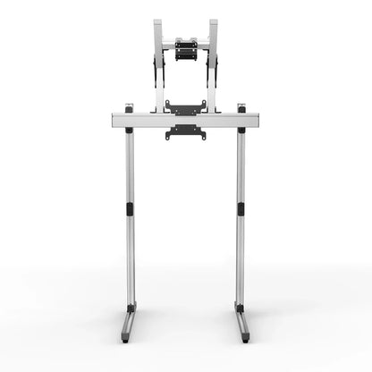 SIMGASM | Apex Free Standing Double Monitor Stand VESA 75/200 - Silver