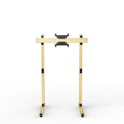 SIMGASM | Apex Free Standing Single Monitor Stand VESA 75/200 - Gold