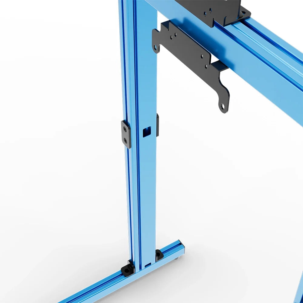 SIMGASM | Apex Free Standing Triple Monitor Stand VESA 75/200 - Blue