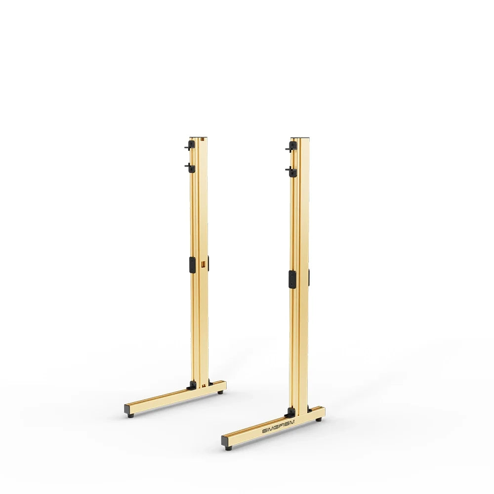 SIMGASM | Apex Freestanding Monitor Stand Support Legs Set - Gold