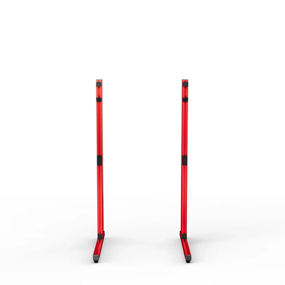 SIMGASM | Apex Freestanding Monitor Stand Support Legs Set - Red