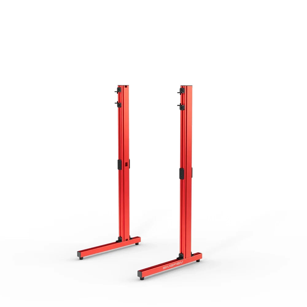 SIMGASM | Apex Freestanding Monitor Stand Support Legs Set - Red