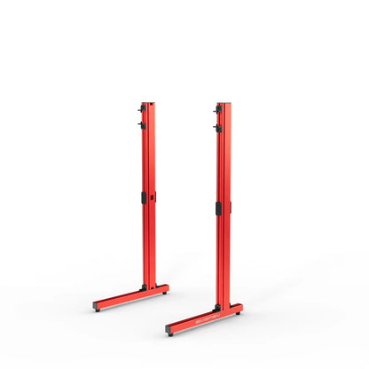 SIMGASM | Apex Freestanding Monitor Stand Support Legs Set - Red