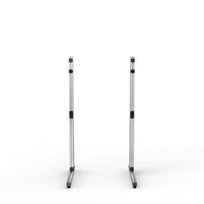 SIMGASM | Apex Freestanding Monitor Stand Support Legs Set - Silver