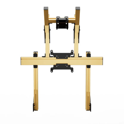 SIMGASM | Apex Integrated Double Monitor Stand VESA 75/200 - Gold
