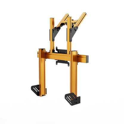 SIMGASM | Apex Integrated Double Monitor Stand VESA 75/200 - Orange