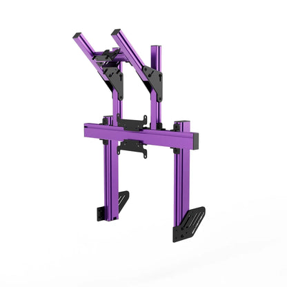 SIMGASM | Apex Integrated Double Monitor Stand VESA 75/200 - Purple