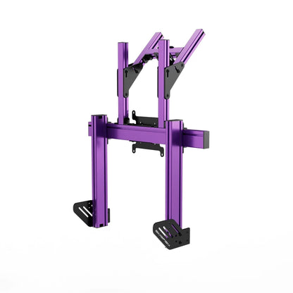 SIMGASM | Apex Integrated Double Monitor Stand VESA 75/200 - Purple