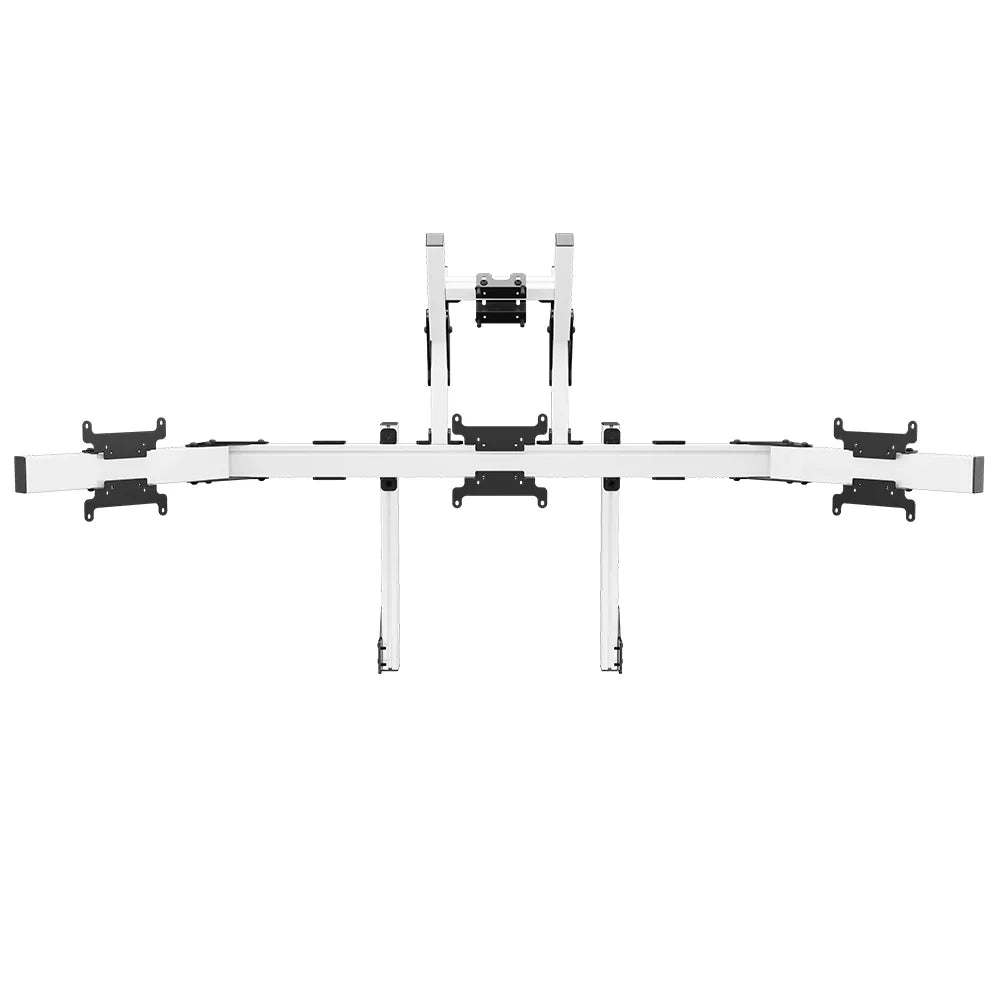 SIMGASM | Apex  Integrated quad monitor stand Vesa 75/200