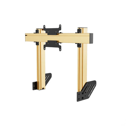 SIMGASM | Apex Integrated Single Monitor Stand VESA 75/200 - Gold