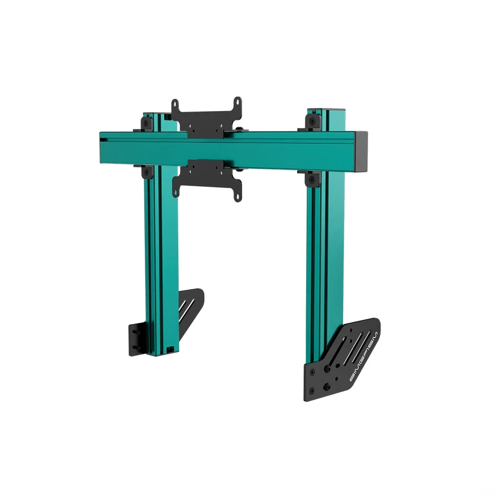 SIMGASM | Apex Integrated Single Monitor Stand VESA 75/200 - Green