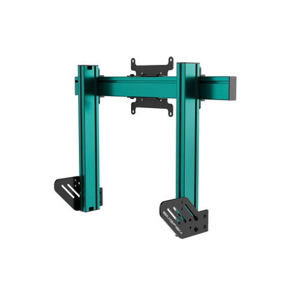 SIMGASM | Apex Integrated Single Monitor Stand VESA 75/200 - Green