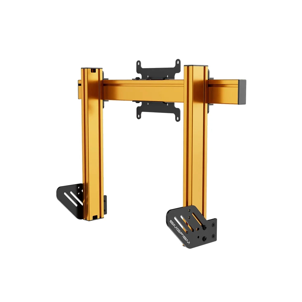 SIMGASM | Apex Integrated Single Monitor Stand VESA 75/200 - Orange