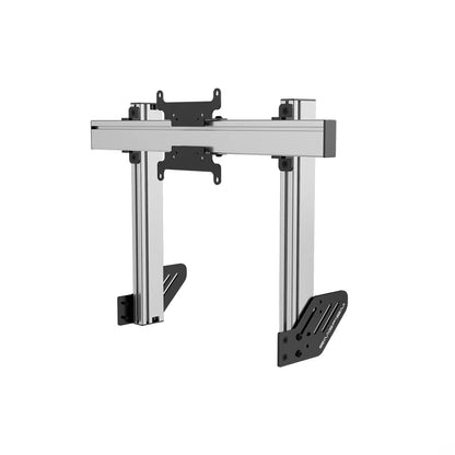 SIMGASM | Apex Integrated Single Monitor Stand VESA 75/200 - Silver