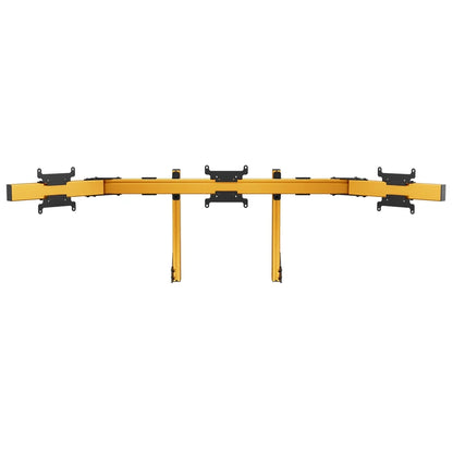 SIMGASM | Apex Integrated Triple Monitor Stand VESA 75/200 - Orange