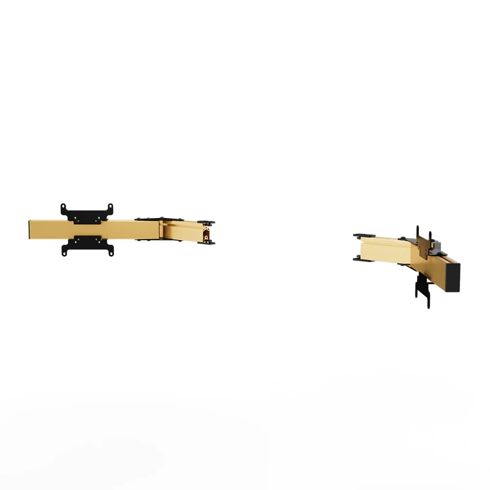 SIMGASM | Apex Monitor Stand Side Arms VESA 75/200 - Gold