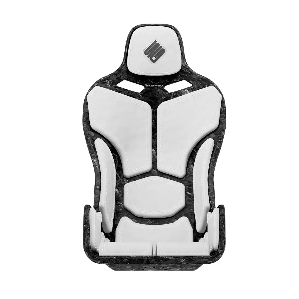 SIMGASM | Atlas Sim Racing Seat Formula - Carbon - White
