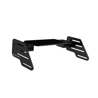 Right three-quarter view of the black SIMGASM bottom wheel mount and crossbar