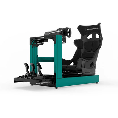 SIMGASM | Sport Aluminum Sim Racing Cockpit - Green