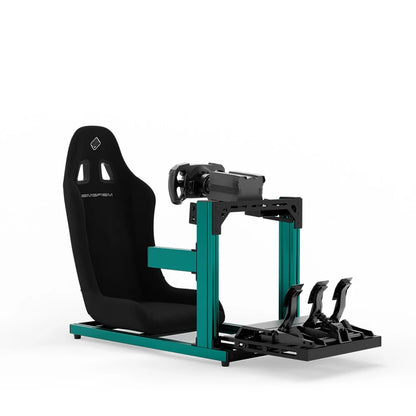 SIMGASM | Hobby Aluminum Sim Racing Cockpit - Green