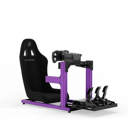 SIMGASM | Hobby Aluminum Sim Racing Cockpit - Purple