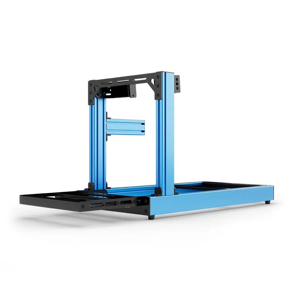 SIMGASM | Club Aluminum Sim Racing Cockpit - Blue - Side Mount