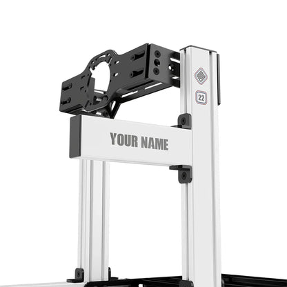 SIMGASM | Club Aluminum Sim Racing Cockpit - MARINI - Front Mount / Add Text & Number - Cockpits