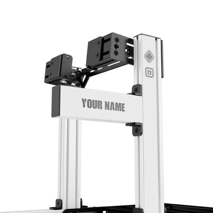 SIMGASM | Club Aluminum Sim Racing Cockpit - MARINI - Side Mount / Add Text & Number - Cockpits