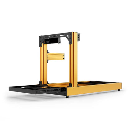 SIMGASM | Club Aluminum Sim Racing Cockpit - Orange - Side Mount