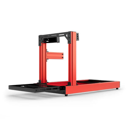 SIMGASM | Club Aluminum Sim Racing Cockpit - Red - Side Mount