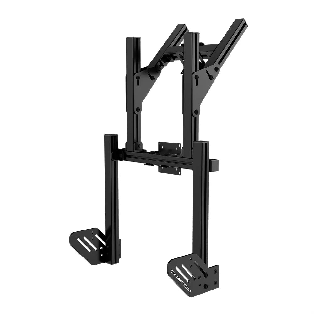 SIMGASM | Core Integrated double monitor stand vesa 75/100 - Black