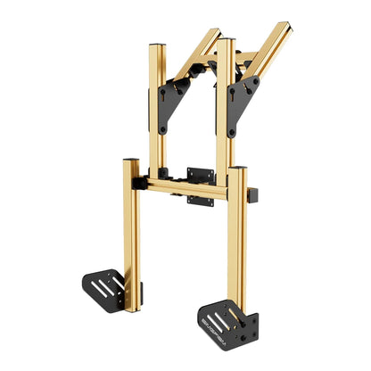SIMGASM | Core Integrated Double Monitor Stand VESA 75/100 - Gold