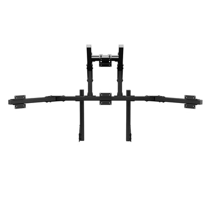 SIMGASM | Core Integrated quad monitor stand vesa 75/100 - Black