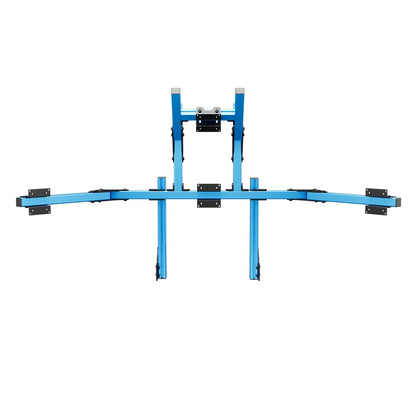 SIMGASM | Core Integrated Quad Monitor Stand VESA 75/100 - Blue