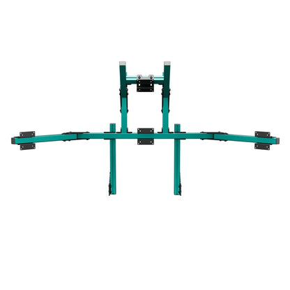 SIMGASM | Core Integrated Quad Monitor Stand VESA 75/100 - Green
