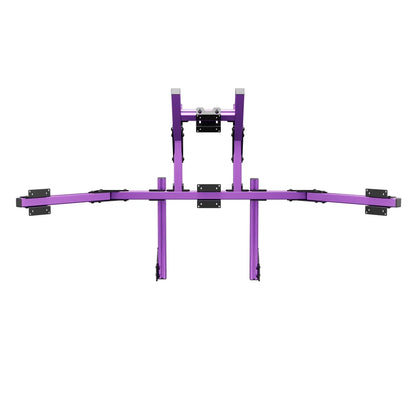SIMGASM | Core Integrated Quad Monitor Stand VESA 75/100 - Purple