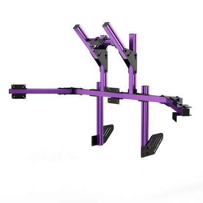 SIMGASM | Core Integrated Quad Monitor Stand VESA 75/100 - Purple