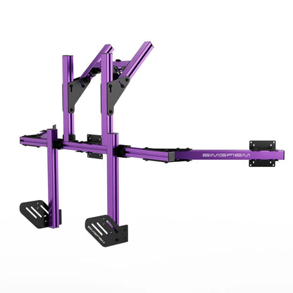SIMGASM | Core Integrated Quad Monitor Stand VESA 75/100 - Purple