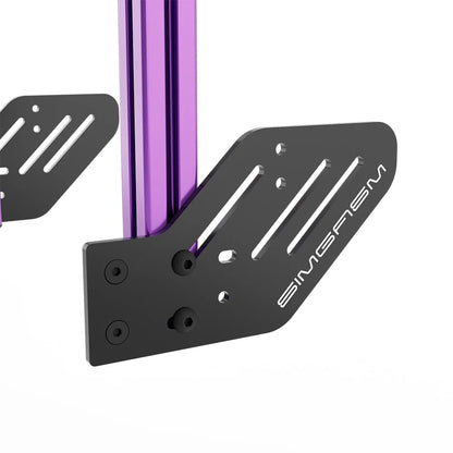 SIMGASM | Core Integrated Quad Monitor Stand VESA 75/100 - Purple