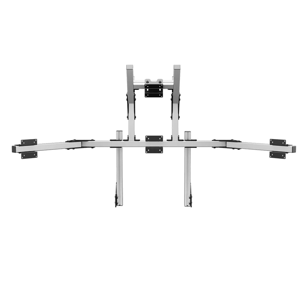 SIMGASM | Core Integrated Quad Monitor Stand VESA 75/100 - Silver